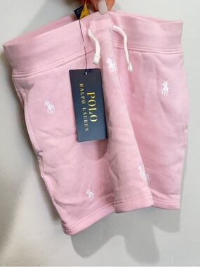 Polo Ralph Lauren kids girls pink logo skirt nwt